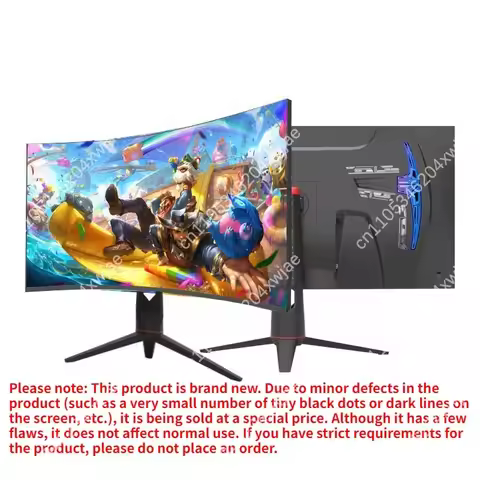 24" 27" 32" Gaming Monitor, 4K 240Hz & 2K 144Hz Curved IPS Screen, High Refresh Rate LCD PC Display 