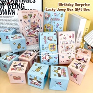 Birthday Surprise Lucky Pop Up Gift Box - Creative, Funny - DIY Present Packaging Boxes - Reusable F