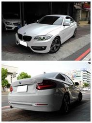 SAVE認證，2015年式BMW 220i SPORT NBT大螢幕 保固中