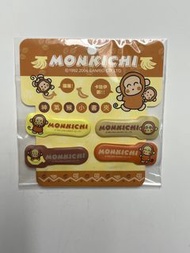 2004 Vintage Sanrio monkichi  絕版  馬騮仔 淘氣猴 萬字夾 小書夾
