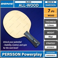 Donic Persson Powerplay Table Tennis Blade | Wood | FL | Sweden