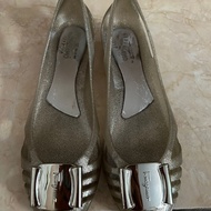  preloved salvatore ferragamo jelly shoes