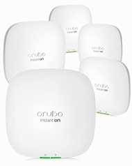 HPE Networking Instant On Access Point AP22 2x2 WiFi 6 Indoor Wireless Access Point (5 Pack) | Long 