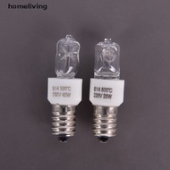 Homeliving E14 Oven Light High Temperature Resistant Safe Halogen Lamp Dryer Microwave Bulb