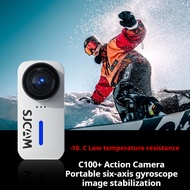 SJCAM C110+ Action Camera 4K Dual Anti Shake Mini Camera Wifi Waterproof Sports Outdoor Cycling