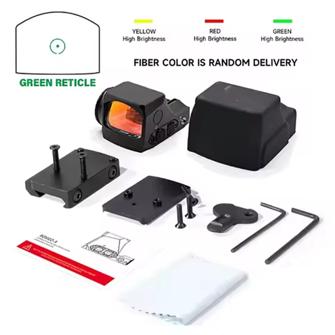 RX Compact Red Green Dot Sight 1x24mm Mini Pistol Handgun Reflex Sight w/RM* Footprint for Glock Opt