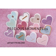 1822 WISH CARD 96pcs Heart Shape Wish Card Greeting Card