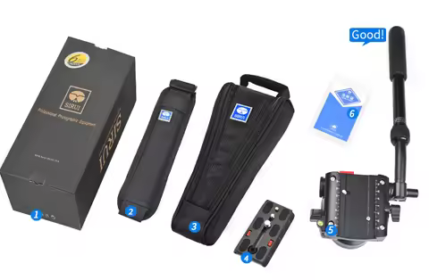 SiRui VH10 Hydraulic Head DSLR Camera Tripod Camcorder Professional 3D Panoramic Head