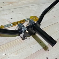 paket hemat Stang Fatbar Fastbikes  plus dudukan Honda palang stang bebek matic  vario beat spacy sc