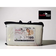 Auzzie Slzzp Synthetic Latex Pillow with Free Pillow Hand Carry Bag (Antistactic & Anti-Dust Mite)