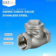 2" Swing Check Valve One Way Valve Stainless Steel 2 Inch Tabok Valve