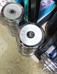 New全身健身產品電鍍啞鈴片十公斤10kg plates 觀塘分店3d