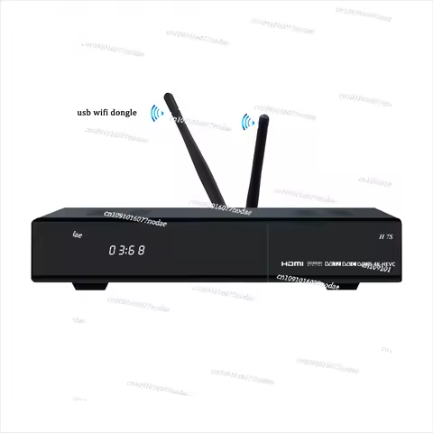 4K UHD Satellite Receiver with Enigma2 Linux OS 2*DVB-S2/S2X + DVB-T2/C Tuners CA +CI Stalker ZGEMMM