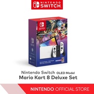 Nintendo Switch OLED Model White & Mario Kart 8 Deluxe Set