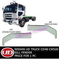 J127S01 NISSAN UD TRUCK CD48 GE13 SILL FENDER PRICE FOR 1 PC