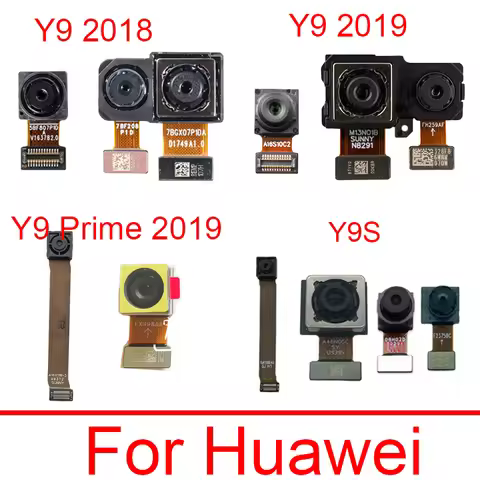 Rear Main Camera Front Facing Camera For Huawei Y9S Y9 2018 2019 Y9 Prime 2019 STK-L21/L22 LTK-LX3 F
