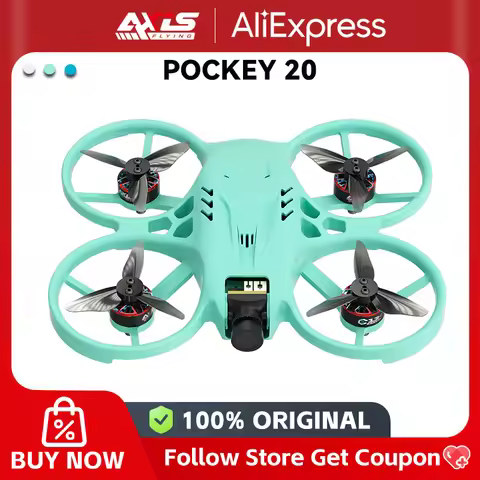 Axisflying POCKEY 20 Built-in ELRS 2.4G Analog VTX ICM42688P Gyroscope C134 6000KV H743 AIO 25A Gemf