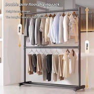 2Layer Steel Structure Hanging Organizer Rack /ampaian baju/clothes drying rack/clothes rack/rak baj
