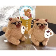 Keychain Capibara Rotating Tail