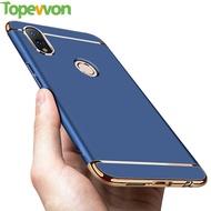 Topewon Casing For Xiaomi Redmi Note 5 6 7 8 Pro S2 8A Case, Luxury 3 In 1 Ultra Slim Hard Cover Casingcase in redmi s2