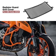 Motorcycle Radiator Guard Grill Cover Protector Black  Honeycomb Grille Cover Accessories For 390 Du