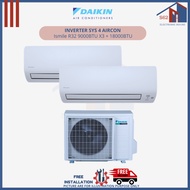 DAIKIN System 4 Ismile R32 9000BTU X3 + 18000BTU - 5 Ticks