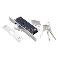 AMEX Aluminum Door Hook Lock Cross Key AIWA