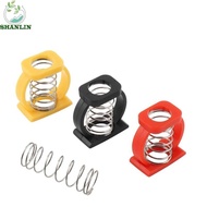 SHANLIN Folding Bike Hinge Clip Spring, Easy Free Twist Spring Bike Spring Hinge Clamp, C Buckle Knob Adjustment Hinge Clamp Spring Frame Hinge Clamp Spring