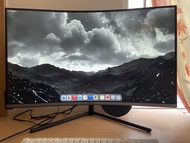 samsung curved monditor 31.5" 4k 60fps 三星曲面mon