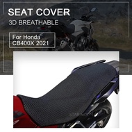 3D Mesh Seat Cover For Honda CB400X CB400 CB 400 X 400x 2021 Motorcycle Accessories Anti-Slip Breath