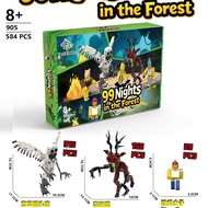 99 Nights in the Forest 99 Days Night Game Assembled Building Blocks 1005