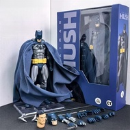 CT Toys Batman Figure Batman Mafex 105 Blue Version Bat Man Action Figures DC Justice League Hush Fi