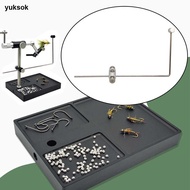 yuksok Fly Tying Vise Tool 360 Rotary Fly Fishing Vise Parts Fly Tying Tool Durable Fly Fishing Tack