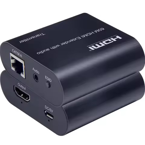 4K 120m HDMI Extender Vs 1080p 60m HDMI Extender Audio Video Converter By Rj45 Cat5e Cat6 Ethernet C