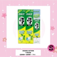 Darlie Double Action Fluoride Toothpaste Value Pack 1 set [2x225g+75g]