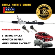 [100% NEW]POWER STEERING RACK PROTON INSPIRA, MITSUBISHI LANCER GT WITH 1 YEAR WARRANTY(WITH TIE ROD