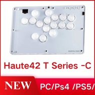 Haute42 Crystal Arcade Joystick Hitbox Leverless Controller Controle Arcade For PC/Ps4 /PS5/Switch F