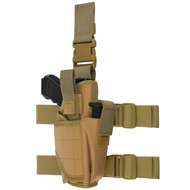 ZZY Drop Leg Holster, Tactical Thigh Pistol Gun Holster, Right Handed Adjustable Thigh Holster for M