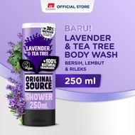 Original Source Body Wash Lavender &amp; Tea Tree - Sabun Cair Vegan 250ml