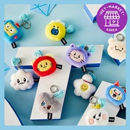 [Line Friends] ✨TRUZ Flat Fur Diamond Edition Bag Charm✨Stuffed toy / Bag accessories / Treasure
