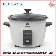 Electrolux 1.3L Create 2 Conventional Rice Cooker E2RC1-220W