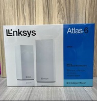 🔥全新行貨現貨🔥Linksys Atlas 6 MX2002-AH WiFi 6 AX3000 MESH 雙頻無線路由器 2件裝