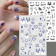 Stickers, personalized Icon nail decoration stickers