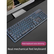 keyboard wireless mechanical keyboard Gaming Game Office Wireless Luminous Keyboard Mouse
