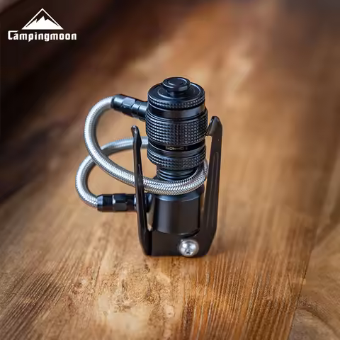 BKZ23-OD Auto-shutoff Gas Tripod Adapter for Gas Lamp/Stove to High-altitude Canister Rocket Stove H