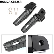 Areyourshop ที่พักเท้าด้านหน้าสําหรับ HONDA CB125R CBR250RR CBR1000RR CB600F CB1100/RS/SX ไทเทเนียม