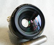 【悠悠山河】豹眼 稀品 K版+原廠Aid套件--Nikon 35mm F2 水晶光學玻璃 成像超銳利 *~鏡片透亮~*