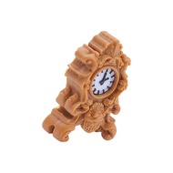 Kitty Realistic Table Clock European Styles 3D Print Clock 1 12 Doll House Accessories