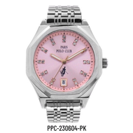 Paris Polo Club PPC-230604 นาฬิกาข้อมือผู้หญิงParis Polo นาฬิกาปารีส โปโล สุดหรู ประกันศูนย์ไทย1ปี