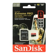 SanDisk 64GB 128GB 256GB 512GB 1TB แบบ Micro SD SDXC A2 คลาส 10 Extreme Pro 200MB/s